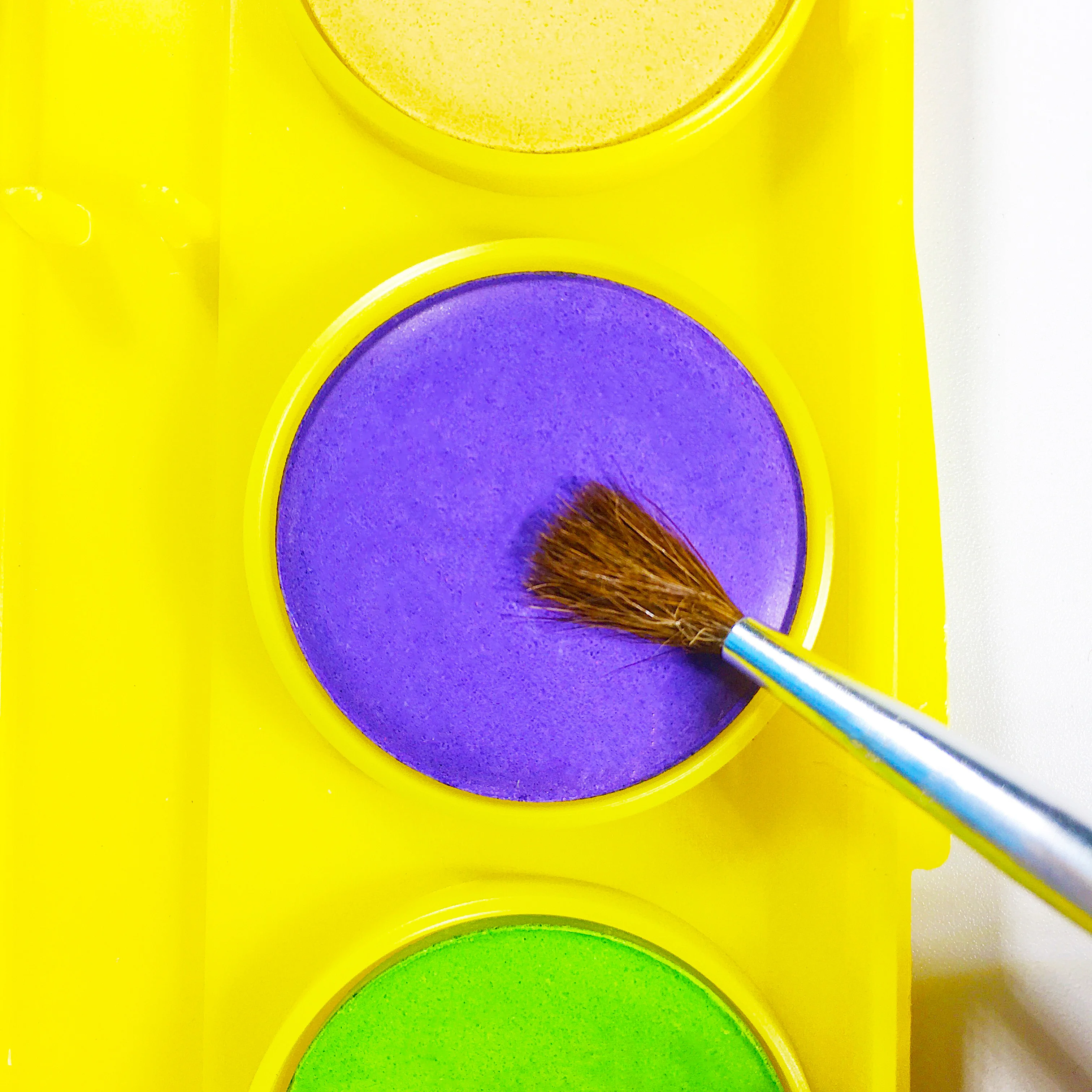 Прямая с фабрики для детей красочный Рисунок Акварель в порошке торт Гуашь 12 видов цветов