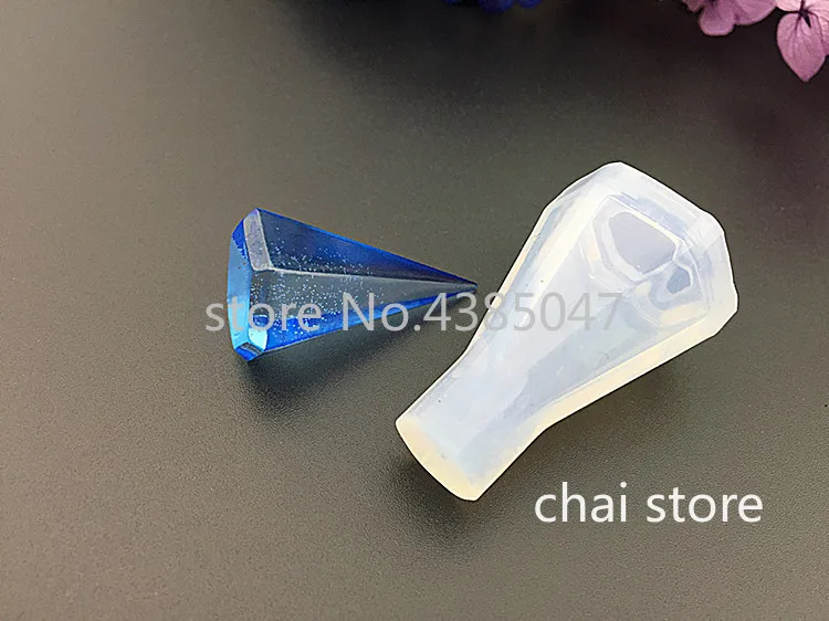 1 шт. прозрачные ручные три кубические формы из смолы DIY силиконовая высушенная