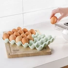 24 Сетка картонная коробка для яиц контейнер яйцо коробка для хранения Коробка для хранения кронштейн может быть помещен в кухня холодильник морозильная камера 85LA.