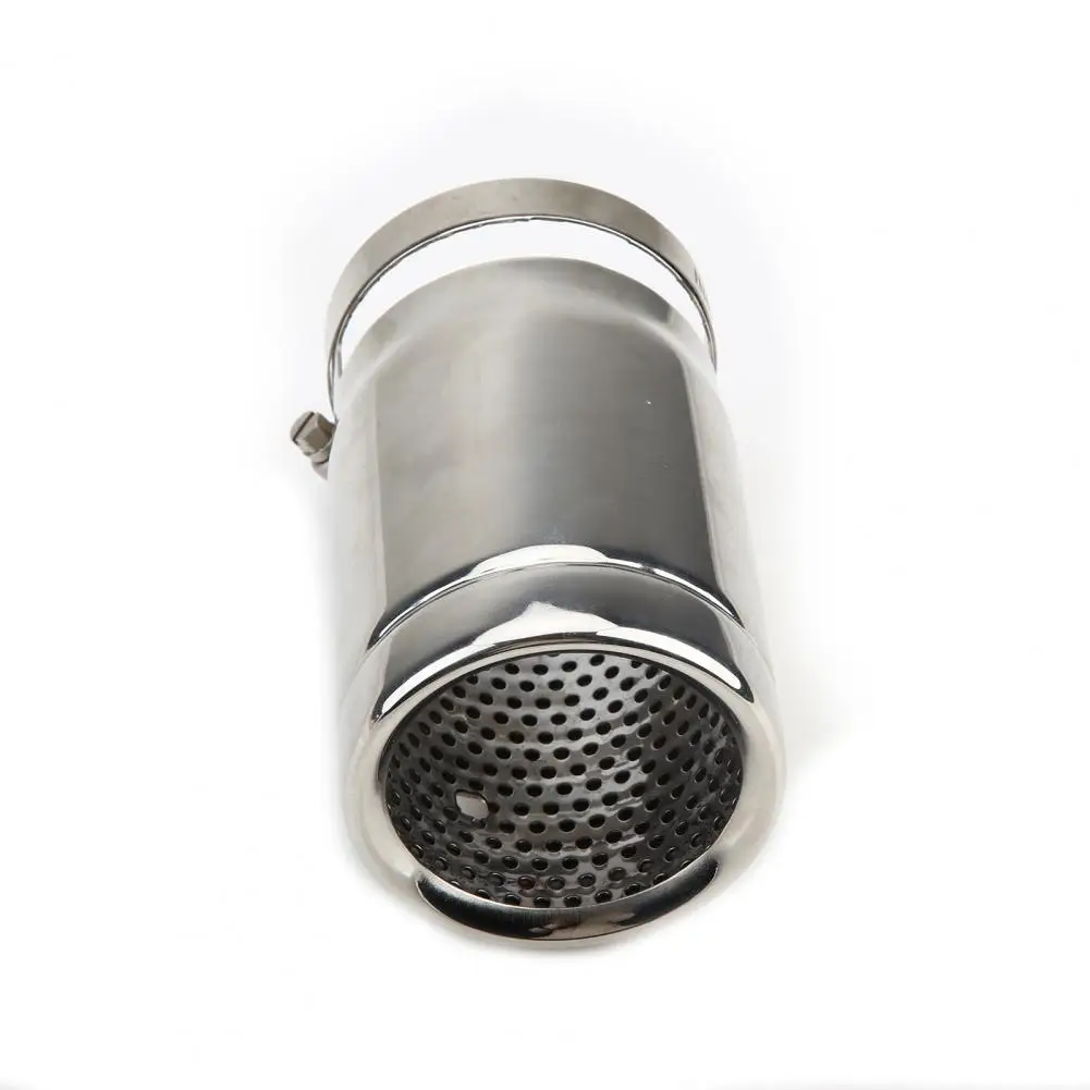 

Vehicle Car Auto Chrome Exhaust Pipe Tip Muffler Steel Stainless Trim Tail Tube Car Rear Tail Throat Liner Accessories
