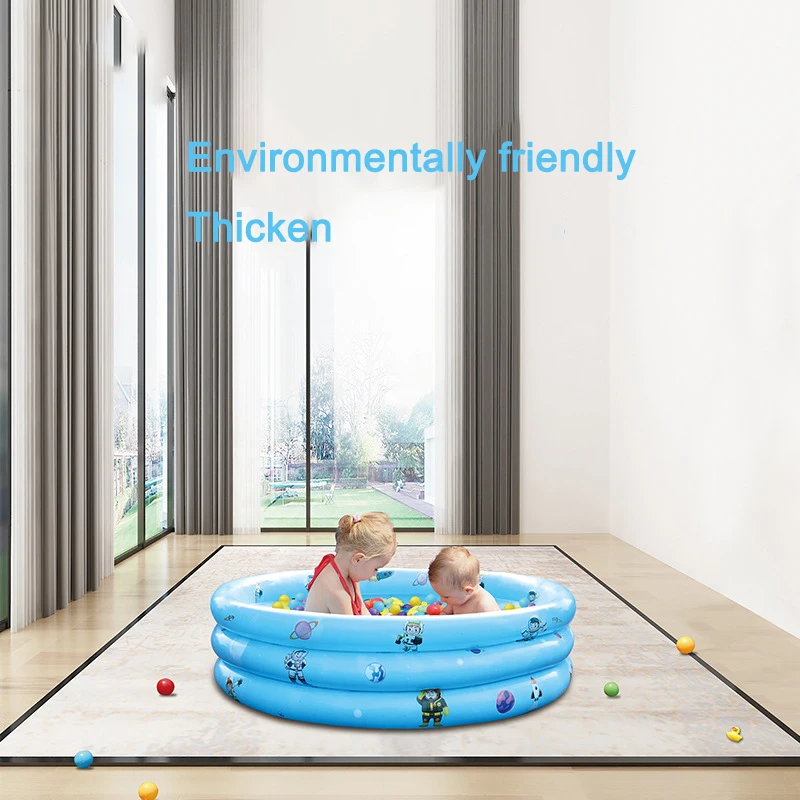 Надувной бассейн 90 см/110 см Круглый для домашнего использования мультяшный