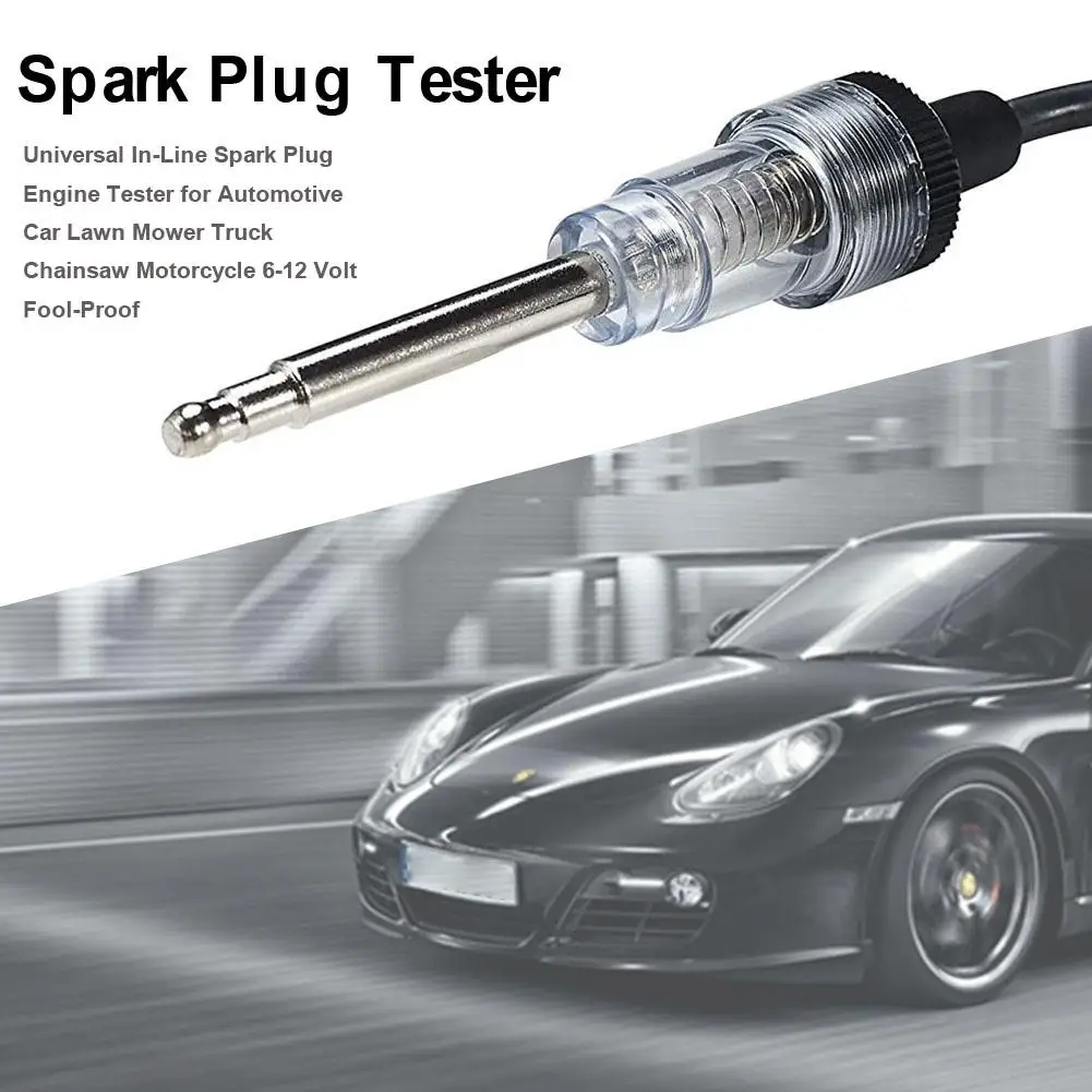 Универсальный тестер двигателя с свечей зажигания для автомобиля газонокосилки