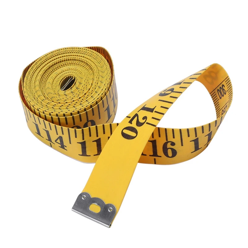 

Best Soft eter 300CM Sewing Tailor Tape Body Measuring Measure Ruler Dressmaking