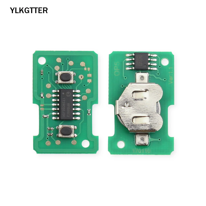 YLKGTTER 2 Buttons Car Key 433Mhz For Vauxhall /Opel Corsa C Combo Tigra Meriva Agila Remote ID40 Chip with HU43 Blade | Автомобили и