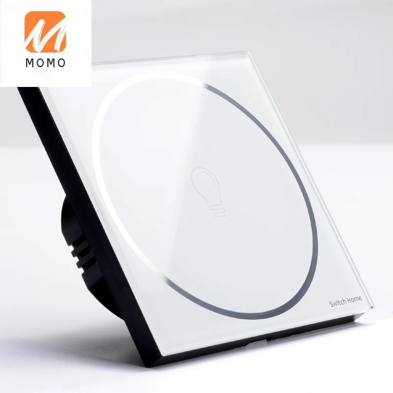 

EU 1 gang 1 way electronic wall touch light switch
