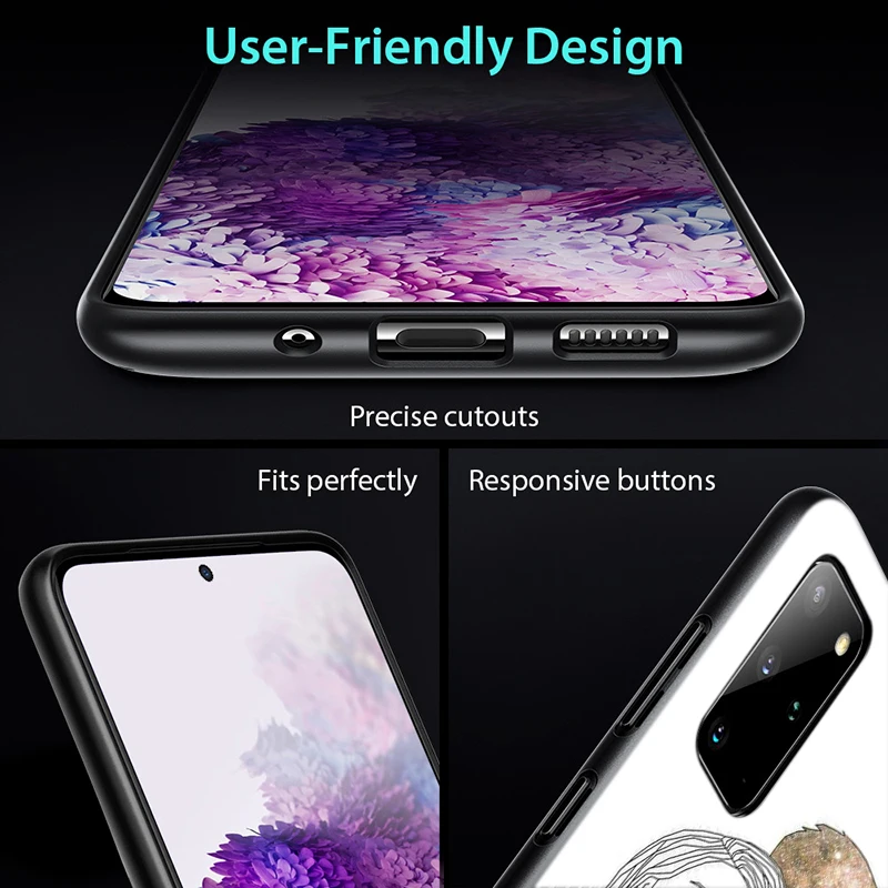 

Night line couple for Samsung Galaxy S20Ultra S20 Plus Note 10 Lite A01 A11 A21 A21S A31 A41 A51 A71 A91 Phone Case