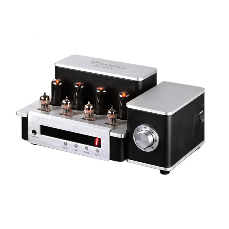 

Встроенный ламповый усилитель для наушников YAQIN MS-6V6, предусилитель SRPP, чистый пост-усилитель класса AB1