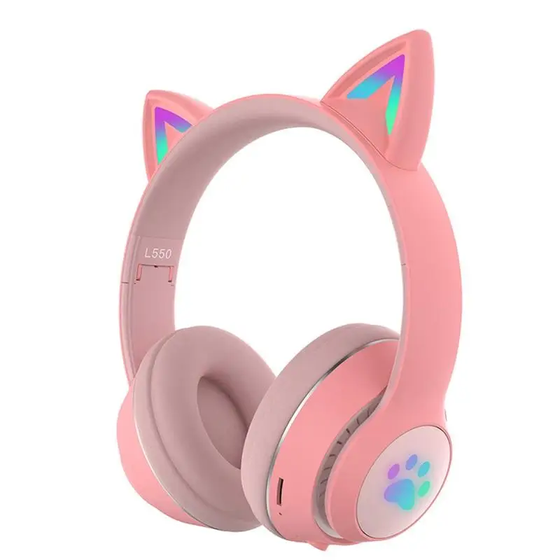 

Cool Head-Mounted Cat Ear Bluetooth Headset