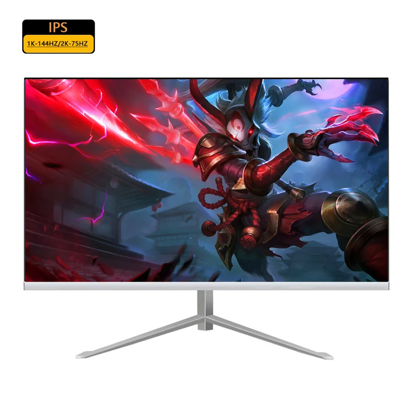 24 &quot144 монитор Гц геймера 2560 × 1440 HD 2k игровой ПК монитора дисплея с плоской