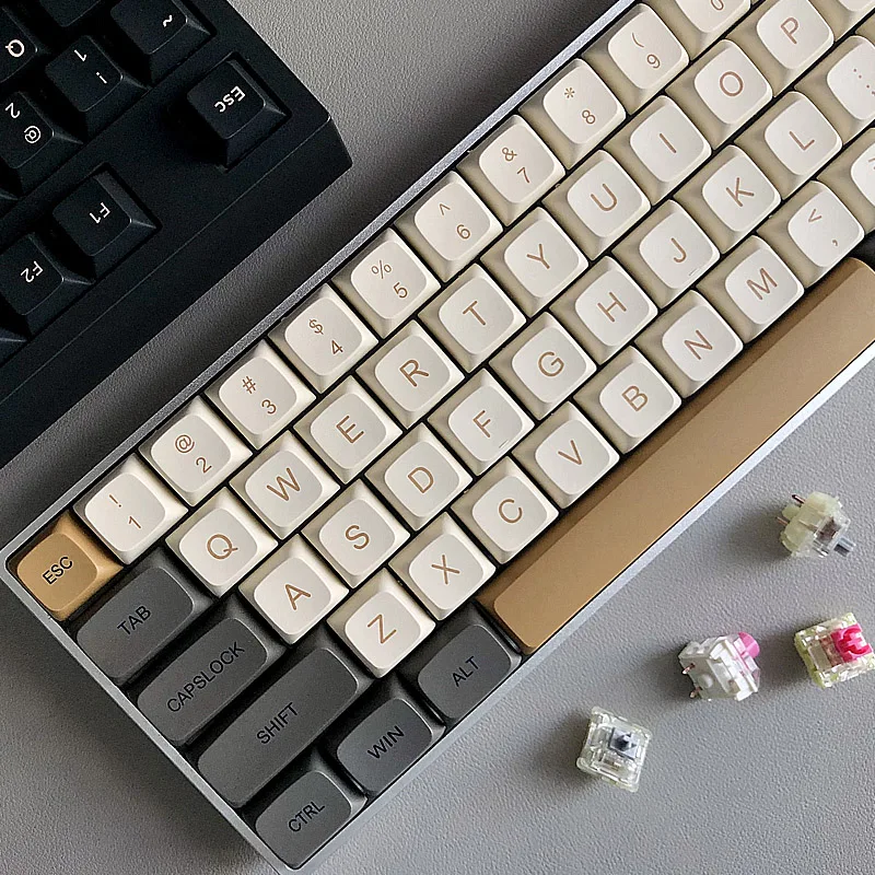 

Колпачок для клавиш PBT 73/122 Key Dye Subbed OEM профильный колпачок DZ60/GK64/TKL87/96/108 подходит для переключателя MX Cherry Keycap