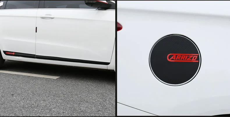 Для Chery ARRIZO5 ARRIZO 5 наклейки из углеродного волокна для отделки дверей наклейки на корпус с цветами наклейка на топливный бак крышка устойчива к царапинам