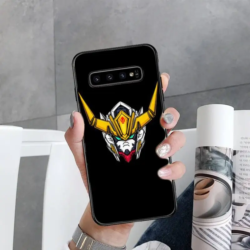 Популярный чехол для телефона Gundam с аниме DIY Samsung S6 S7 edge S8 S9 S10 e plus A10 A50 A70 note8 J7