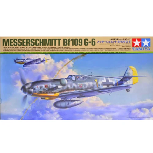 

Tamiya 61117 1/48 Messerschmitt Bf109 G-6