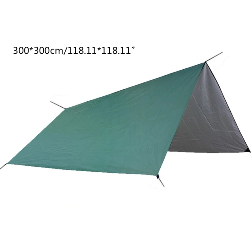 

LXAF Camping Beach Sunscreen Square Tent Outdoor Lightweight Sleeping Tent Foldable Ultralight Awning with Portable Drawstring
