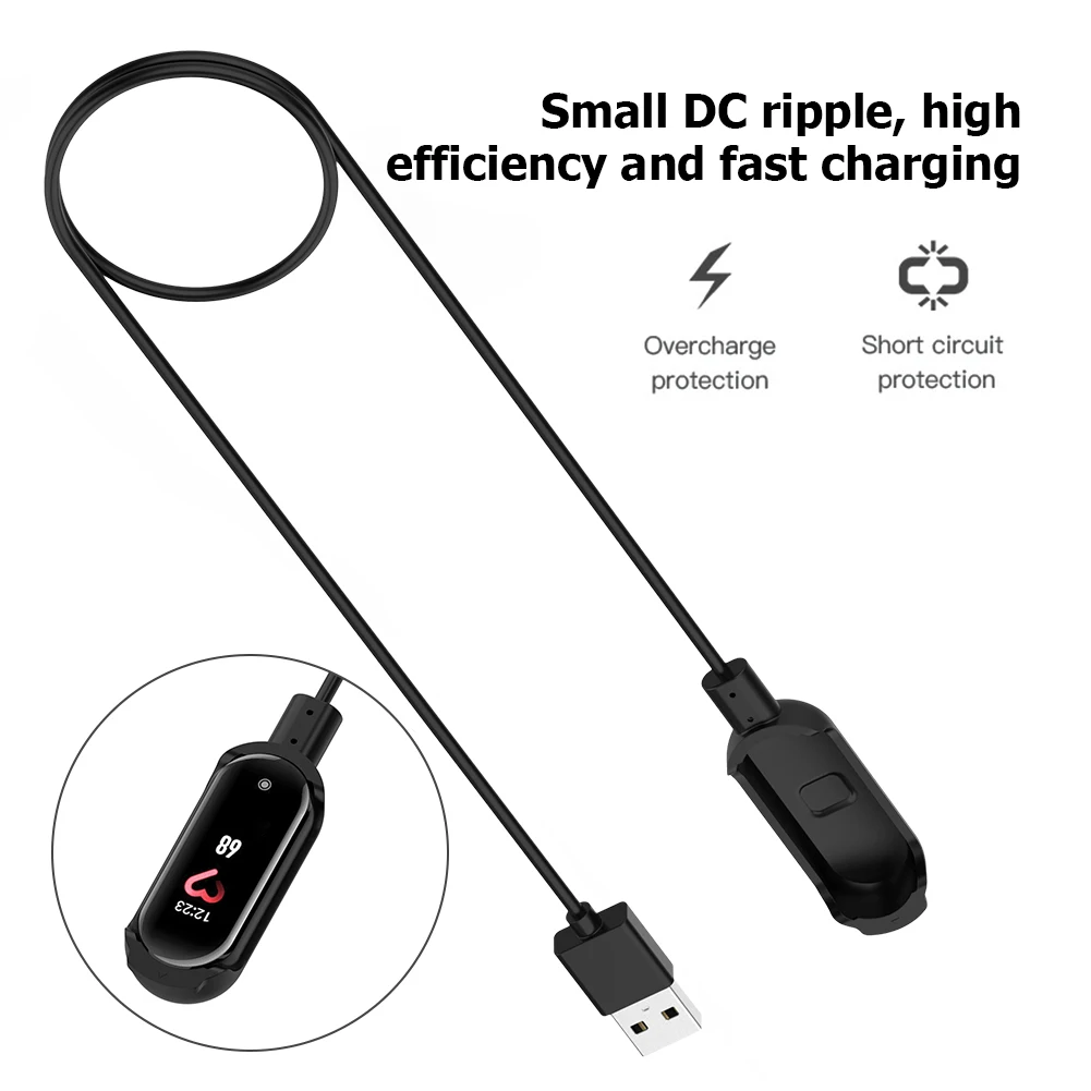 Зарядный кабель для смарт-браслета 30 см/100 см | Электроника