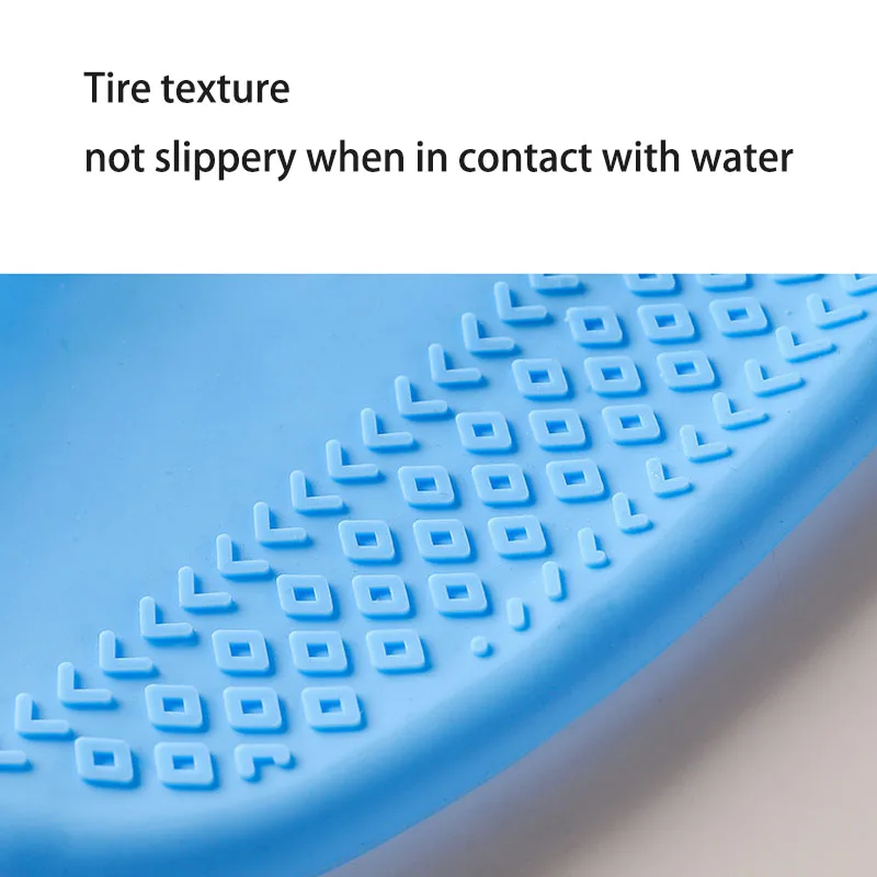 Водонепроницаемые ботинки многоразовые Нескользящие силиконовые стельки для