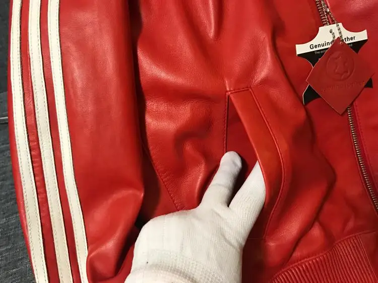 Новое поступление Мужская блестящая повседневная куртка короткая черная