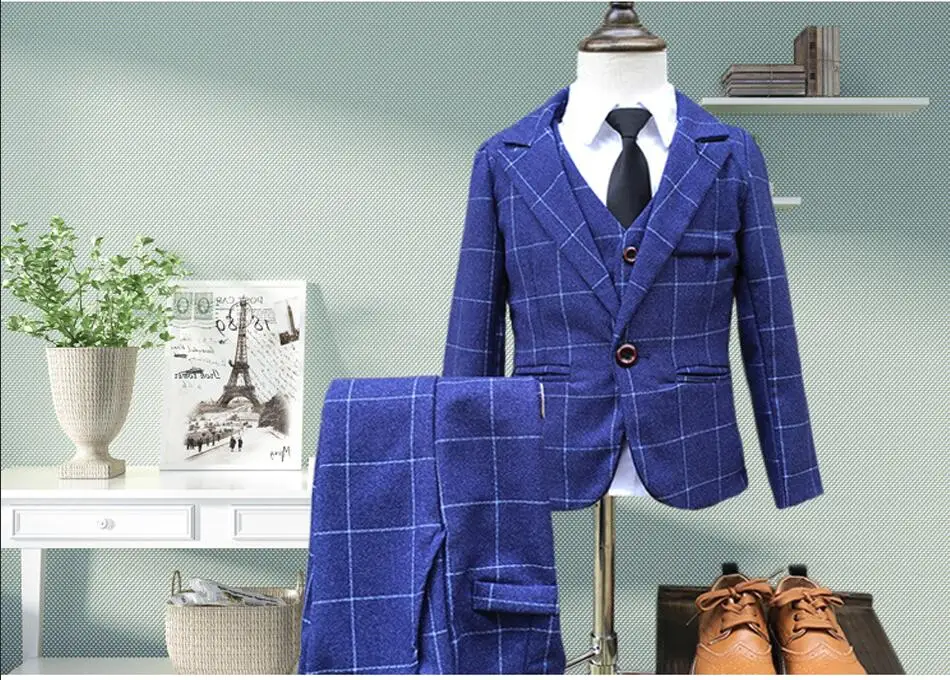 Костюм для мальчика детская одежда свадеб и дня рождения вечерние платье пиджак