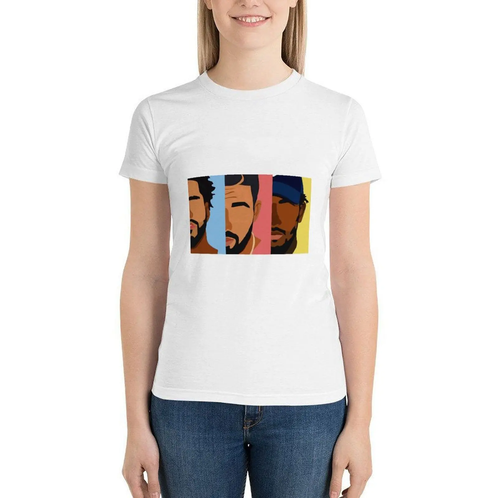 

Футболка женская с коротким рукавом и круглым вырезом, из натурального хлопка