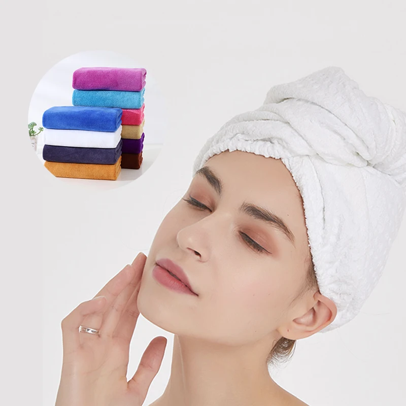 Головной убор из микрофибры полотенце для лица сухих волос мягкое приятное кожи