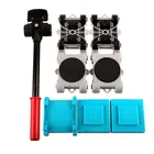 8 шт двигатель мебели набор инструментов транспортного переключения передач подъемник колеса тяжелые продукты Перемещение комплект колесный ролика стержень