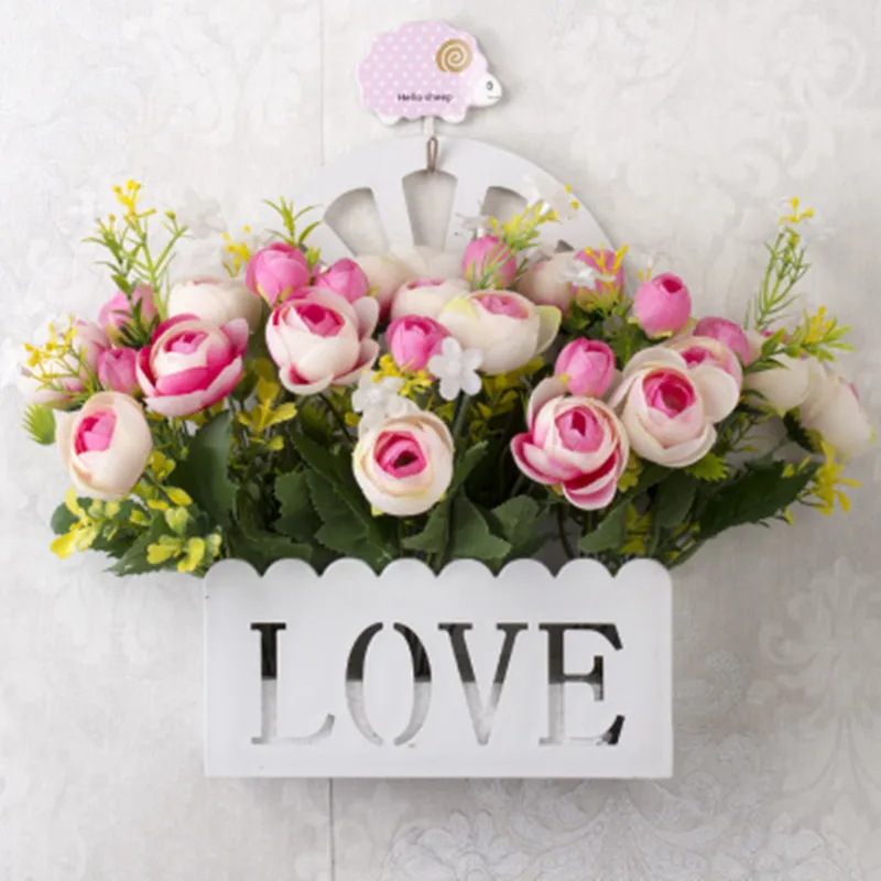 Поддельные Висячие Цветы DIY Искусственные цветы для свадьбы дома вечерние