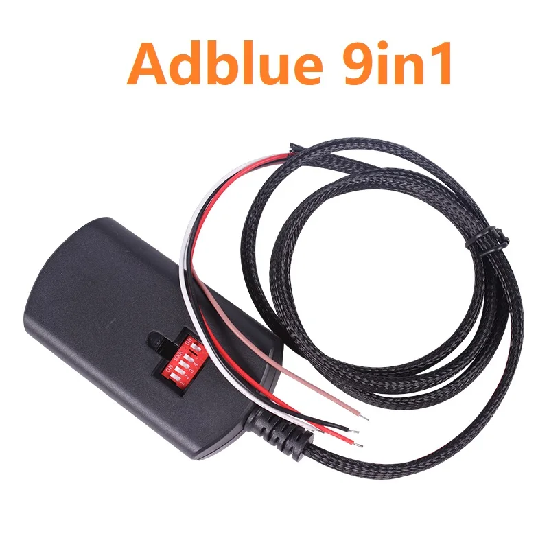 Сверхмощная эмуляция Adblue 8 в 1/ 9IN1OBD2 для грузовиков 1 с датчиком NOX типов USB