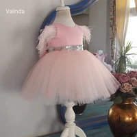 little girl angle birthday dress wedding flower girls dresses kids couture clothing