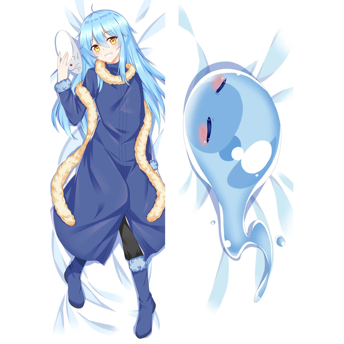 Аниме Tensei shitara Slime Datta Ken Rimuru Tempest Подушка Чехол Dakimakura обнимающая Otaku наволочка | Дом