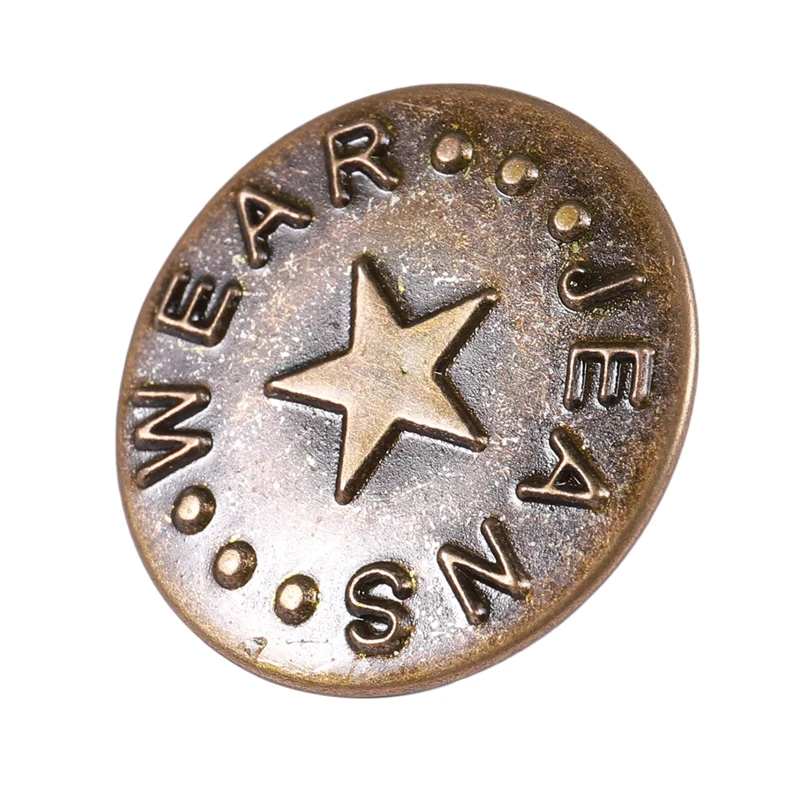 10 шт. джинсовая куртка с принтом звезды джинсы металлическими пуговицами