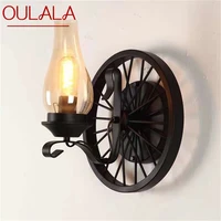oulala indoor retro wall lamps black light classical sconces loft fixtures led for home bar cafe