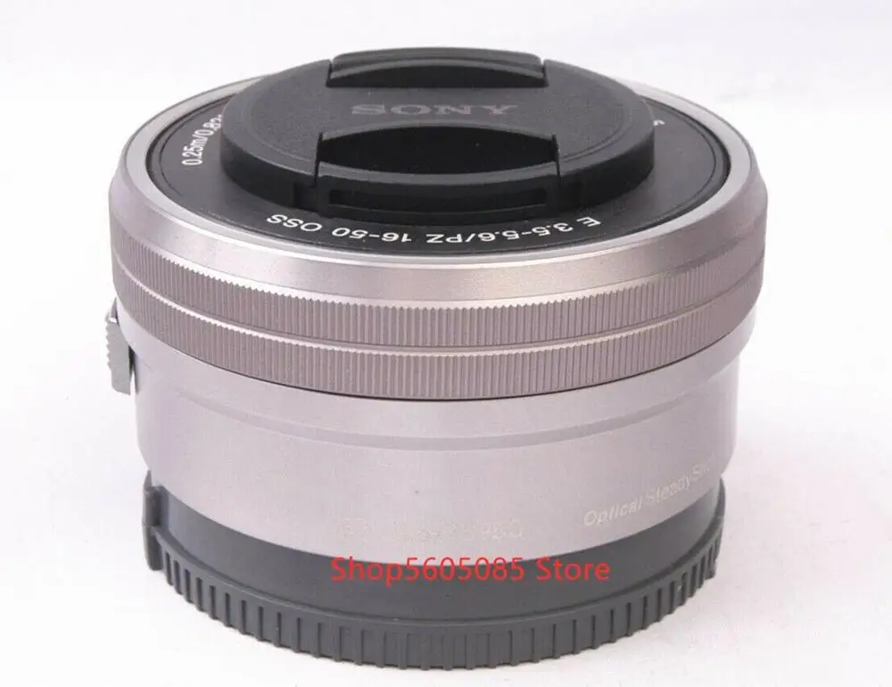 Используемые серебряные SEL 16 50 мм F/3 5 6 PZ OSS SELP1650 E Mount объектив с переменным