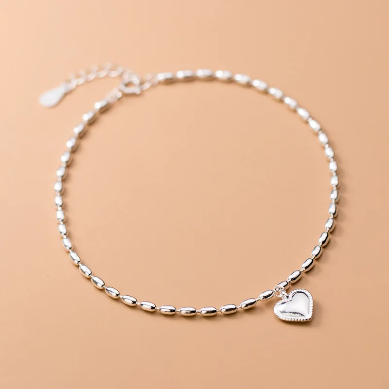 Trusta подлинное серебро 925 пробы Модные женские ювелирные изделия милое сердце