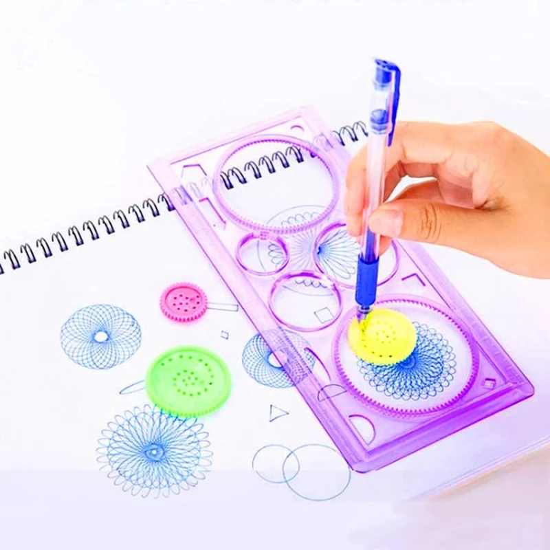

Plastic Art Template Ruler Tool for intelligent Improvement Art Supplies Plastic Hollow Ruler for Kids
