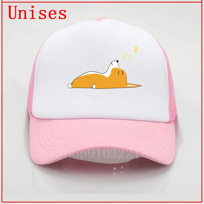 Corgi Dreams dad hats for men newest design family gift criss cross ponytail hat summer women sleep dog sweeitie animal | Аксессуары для
