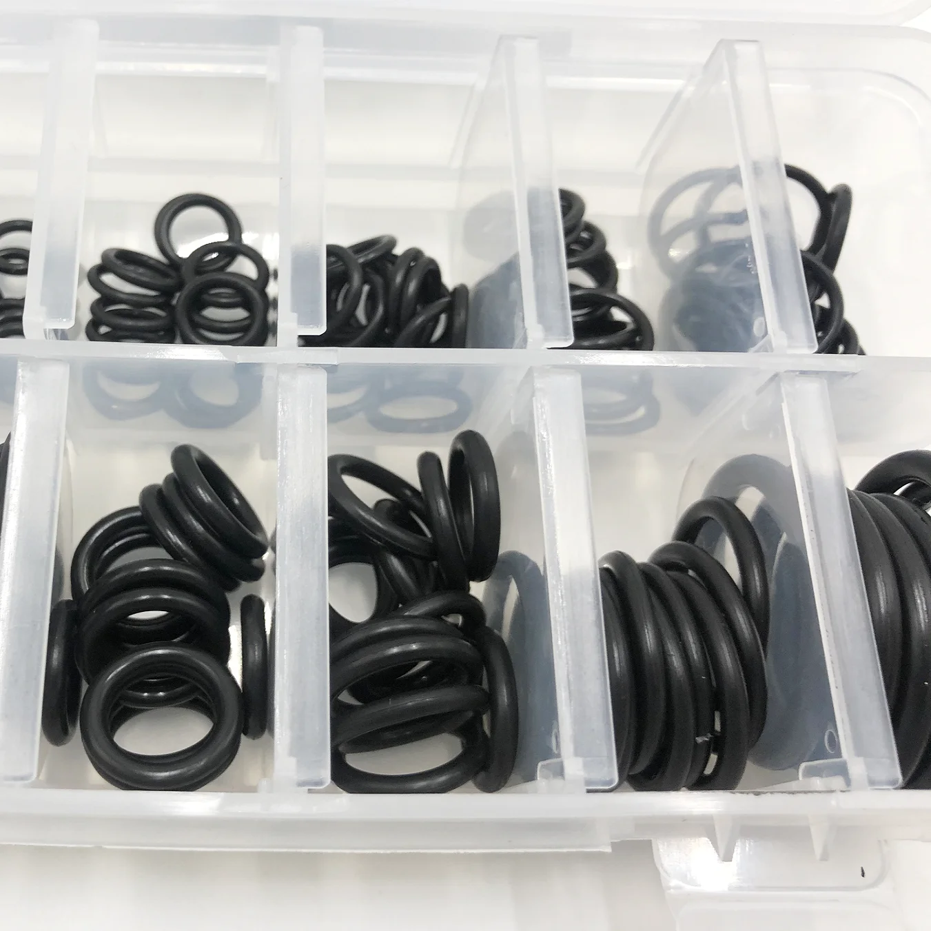 Комплект уплотнительных колец для подводного плавания NBR 90 Duro 12 размеров в 166 шт.