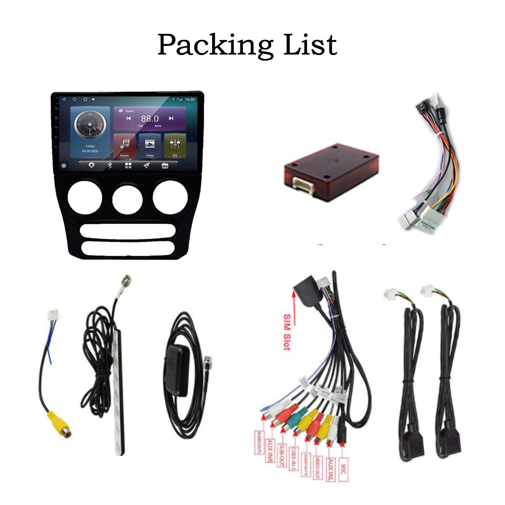 

QNavi Android 10.0 DVD Car Radio Multimedia Video Player Navigation Stereo GPS For Chery QQ 2013-2017 Rear View Camera Bluetooth