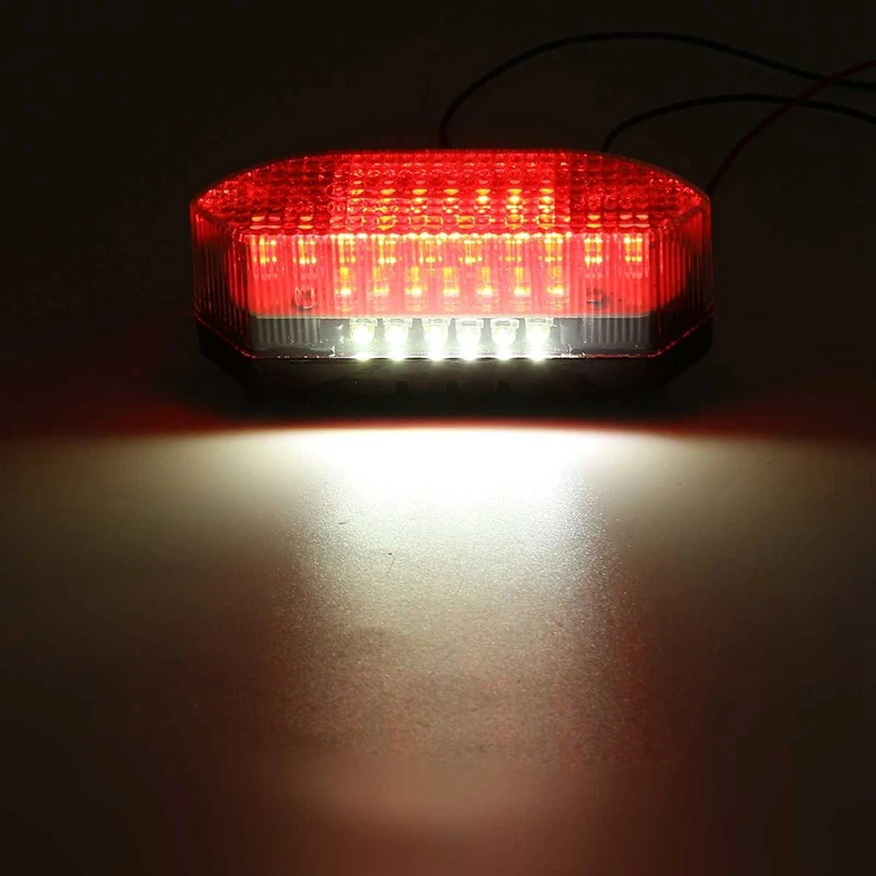 Мотоциклов ATV 30LED тормозной светильник номерной знак хвост Поворотная сигнальная