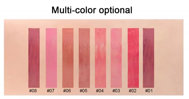 Водостойкая помада матовый бархатный блеск для губ жидкий стойкий макияж