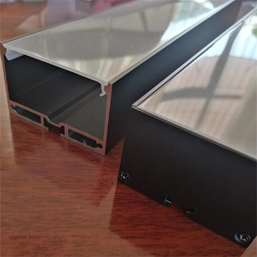 free shipping high quality aluminum channel with milky cover and end caps 2m/pcs 26m/lot | Обустройство дома
