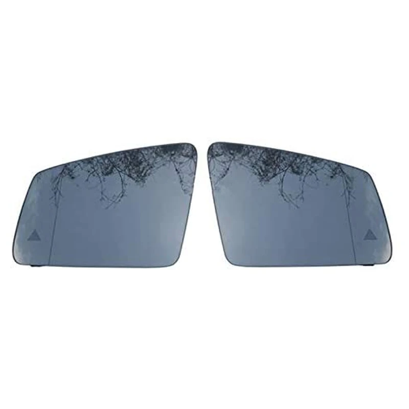 Car Replacement Heated Blind Spot Warning Wing Rear Mirror Glass for Mercedes-Benz GLa GLK W204 W212 W221 09-18