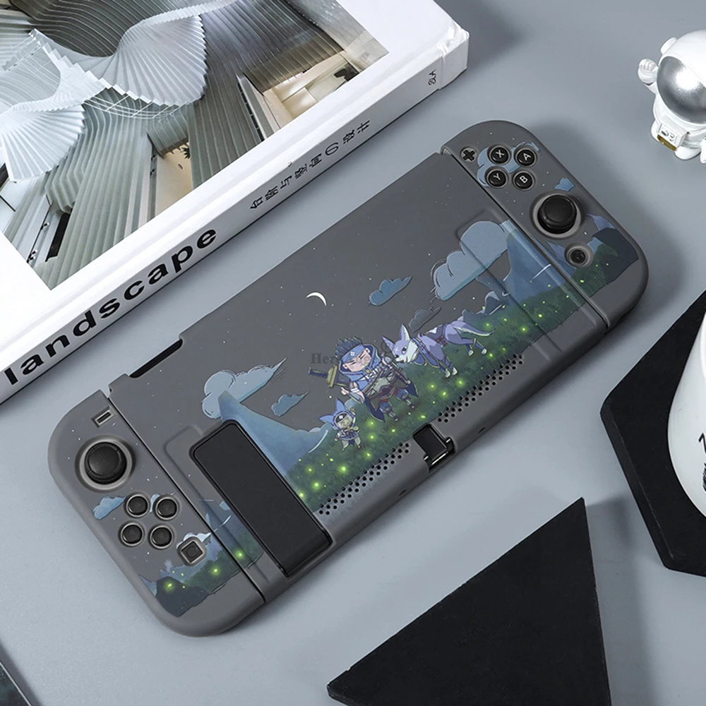 

For Nintend Switch Case Shell NS JoyCons Full Cover Shell Monster-Hunter Housing Protective Case For Nintendo Switch Game Access