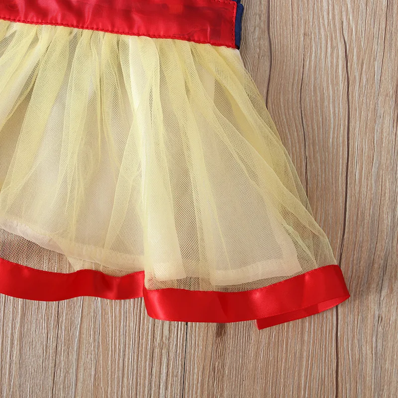 

Children's Summer strappy Backless Dress Fashion Toddler Girl Single-sided Princess Party Dress A Line bebe fille