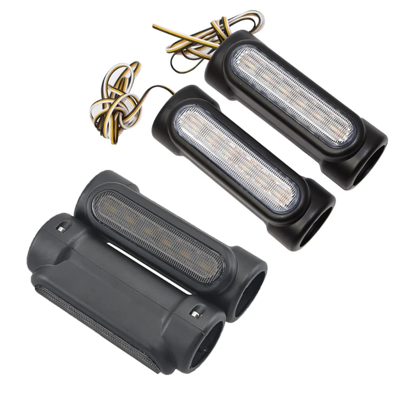 

Motorcycle Metal Highway Crash Bar LED Switchback Light White Amber Turn Signal Clear Smoke Lens Driving Light/Turn Signal