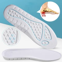 1 pair women sport insoles high elastic ultra light breathable shockproof shoe pads men eva soft shoes insole deodorant