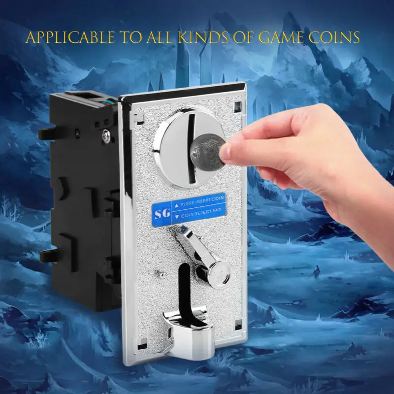 Приемник монет электронный приемник селекционный механизм торговый автомат