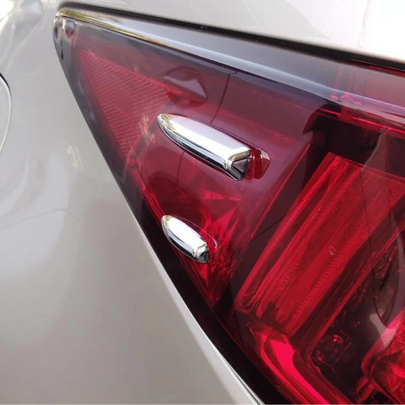 Tonlinker чехол стикер для LEXUS 2016 RX 200T Стайлинг автомобиля 8 шт. ABS хромированный задний