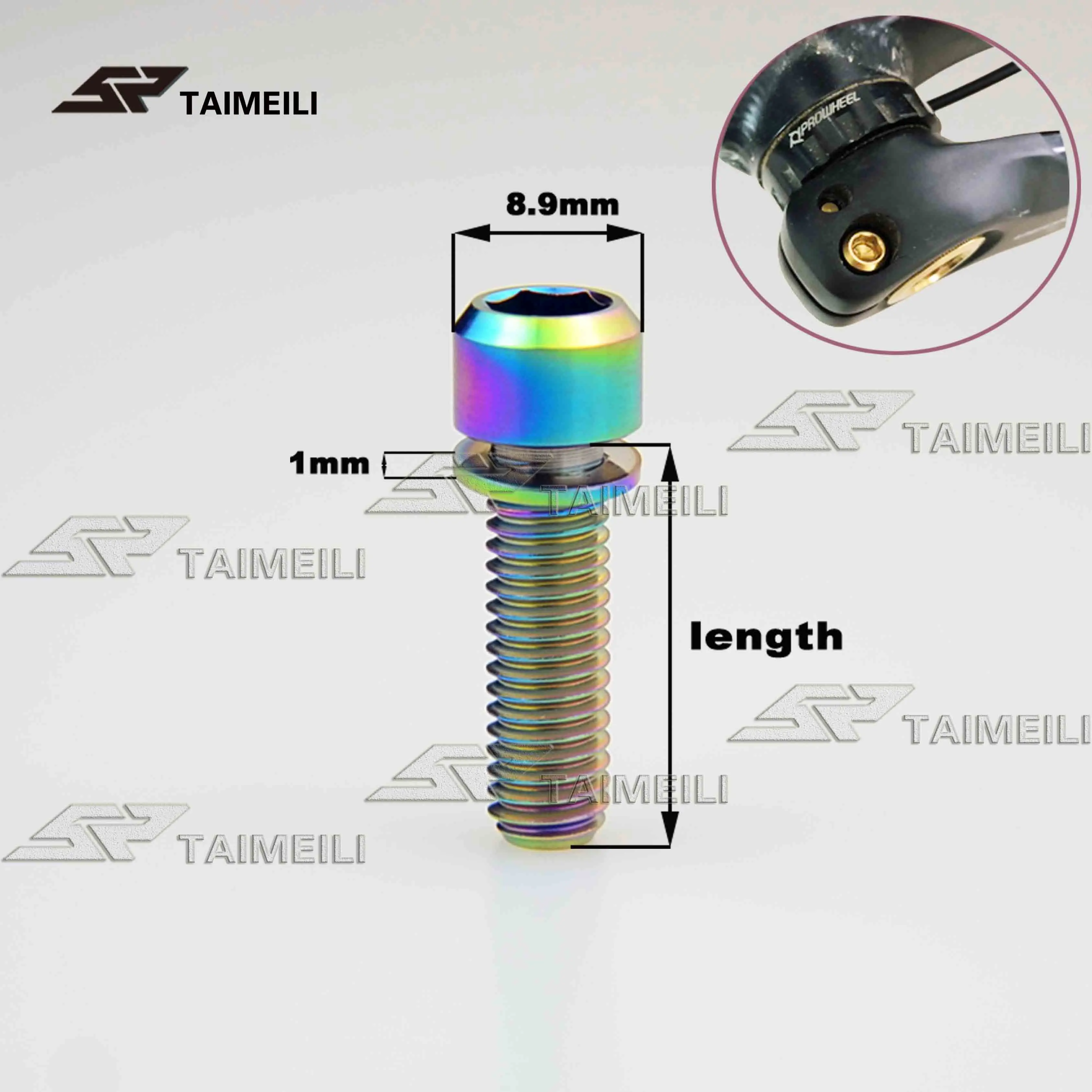 TAIMEILI титановый сплав винт M6x16/18/20 коленчатый замок XT XTR | Обустройство дома