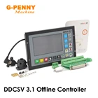 Автономный контроллер движения DDCSV3.1, автономный контроллер с поддержкой 3-осевого4-осевого USB-контроллера с ЧПУ