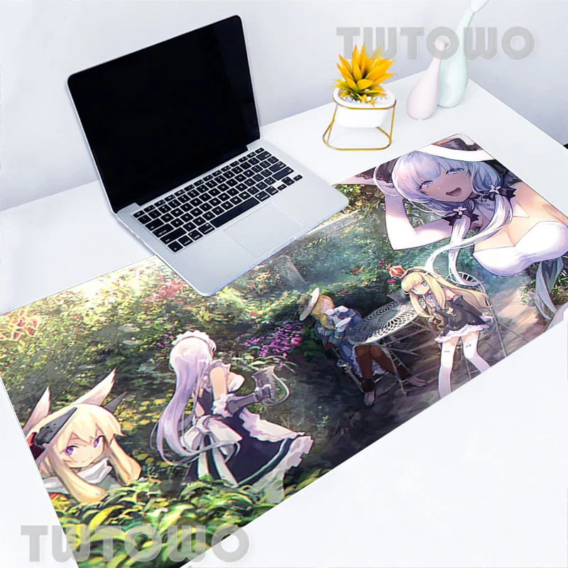 

Azur Lane Custom Gaming Computer Mouse Mat Natural Rubber Anime Art Anti-slip Cartoon Soft Laptop Home MousePads MousePad